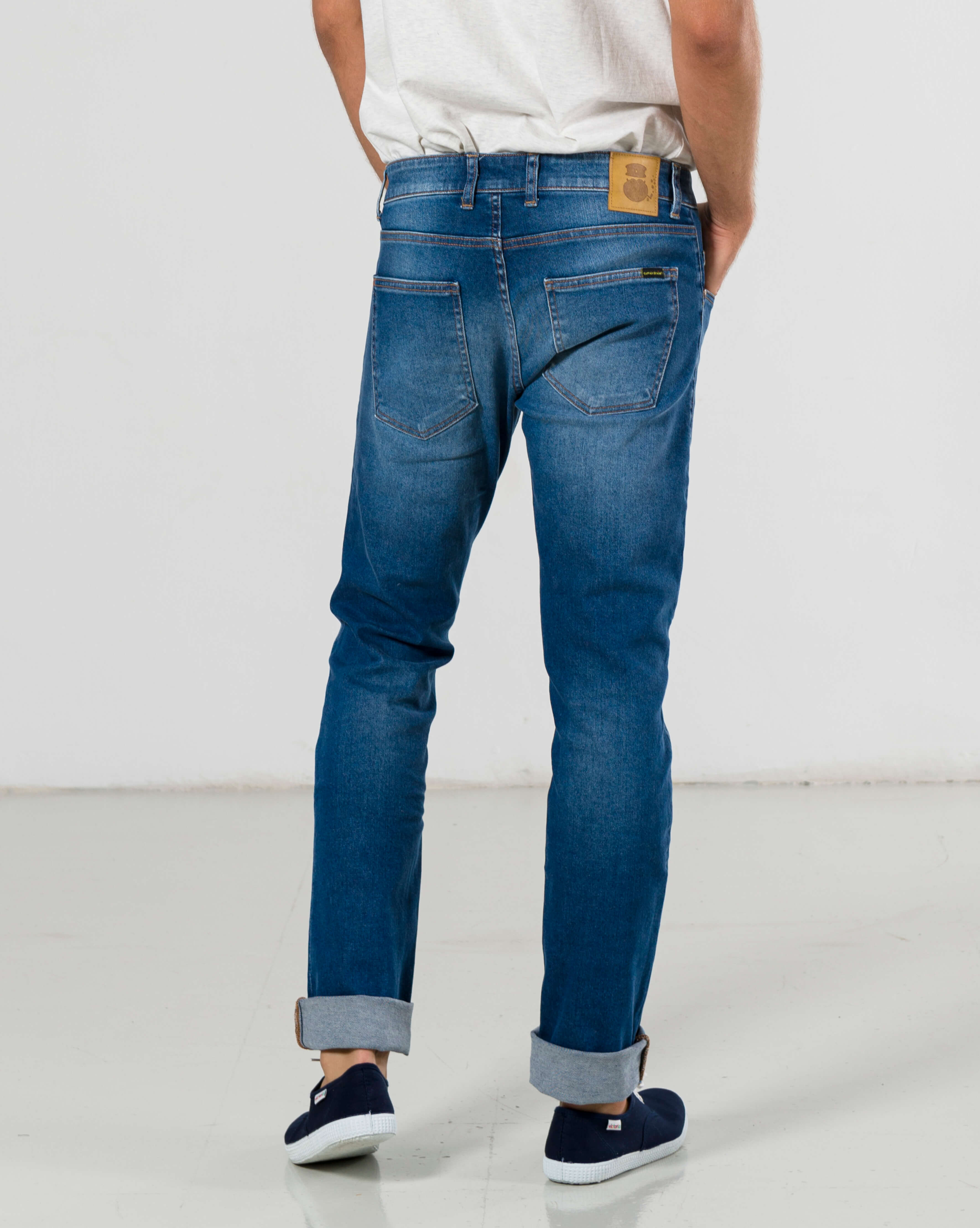 ARIZONA SCRATCH DENIM PANTS M