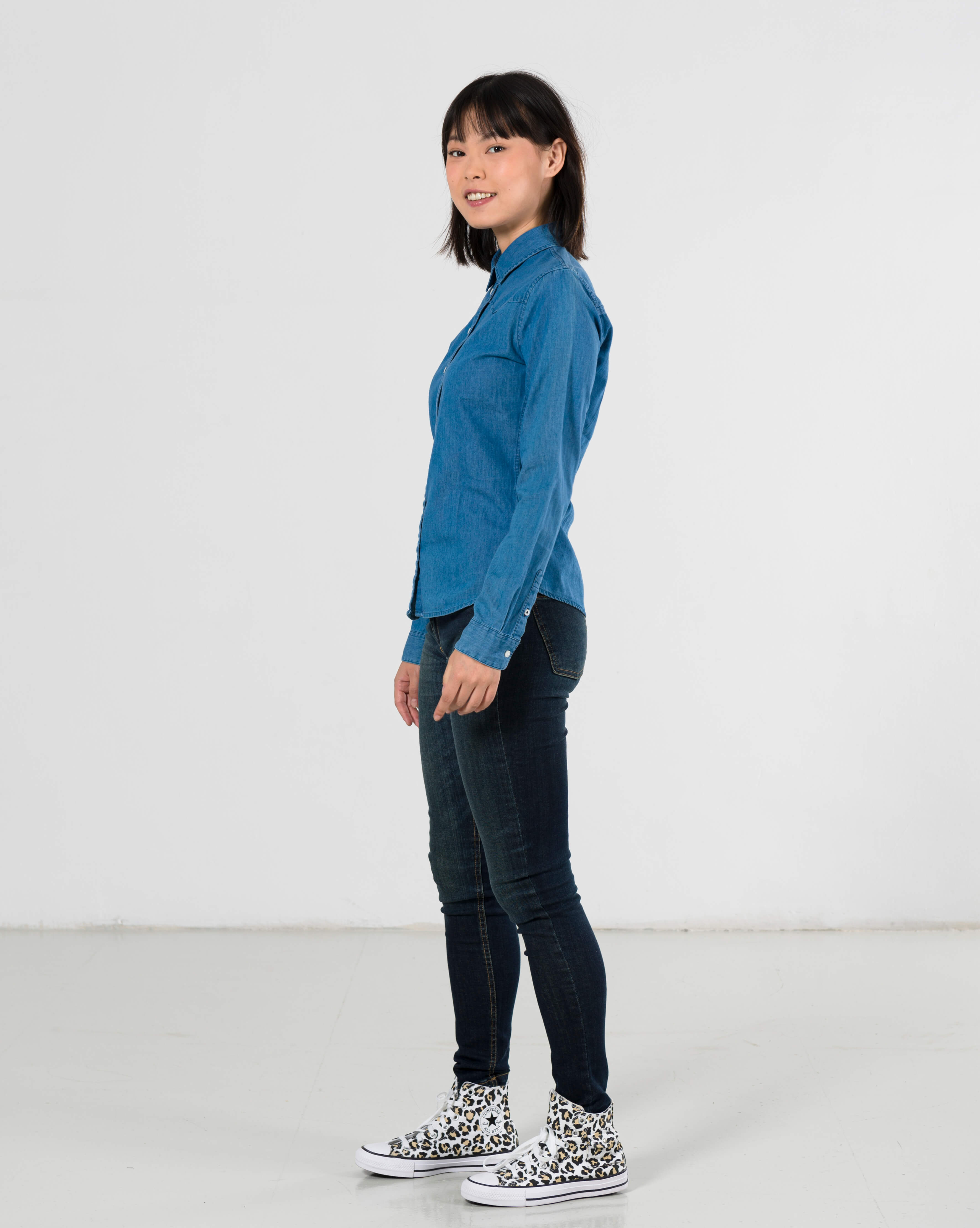 ARIZONA SCRATCH W DENIM PANTS